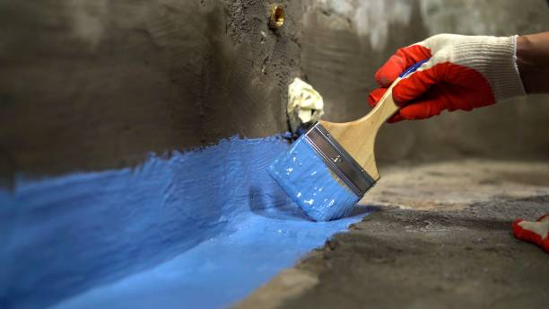 Crawl space vapor barrier installation in Bath, NY